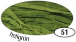 Folia Naturbast Raffia - matt hellgr&uuml;n 50 g.