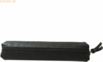 4 x Clairefontaine Schlamperm&auml;ppchen Leder Slim 4x2,5x19,5cm schwarz