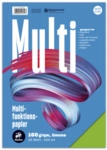 5 x Staufen Multifunktionspapier 7X PLUS - A4 160 g/qm limone 25 Blatt