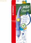 3 x Stabilo Tintenroller EasyOriginal Linksh&auml;nder Pastel Wolkenblau