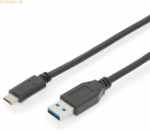 Assmann ASSMANN USB Anschlusskabel, Gen2, Type-C - A 1m St/St