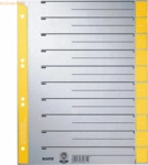 4 x Leitz Trennbl&auml;tter A4 Taben farbig gelb 230g/qm VE=25 St&uuml;ck