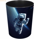 L&auml;ufer Papierkorb 13 Liter rund Kunststoff Astronaut