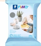 6 x Staedtler Modelliermasse FimoAir 1kg grau