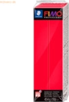 Staedtler Modelliermasse Fimo Professional 454g rot Gro&szlig;block