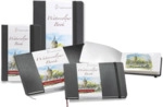 5 x Hahnem&uuml;hle Watercolour Book - A5 200 g/qm naturwei&szlig; 30 Blatt.