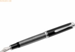 Pelikan Kolbenf&uuml;llhalter Souver&auml;n M805 F anthrazit/schwarz/silber Stre