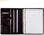 Alassio Ringbuchmappe Cremona II A4 Leder schwarz