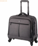 J&uuml;scha Business Laptop Trolley Phoenix 445x375x210mm Polyester grau