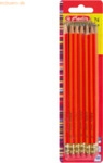 4 x Herlitz Bleistift Scolair HB VE=24 St&uuml;ck