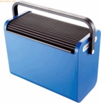 Helit H&auml;ngemappenbox Mobile Office 192x397x303mm schwarz-blau