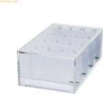 Maul Visitenkartenbox Acryl glasklar mit A-Z Register