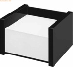 Wedo Zettlebox Black Office Acryl gef&uuml;llt schwarz