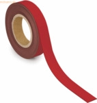Maul Kennzeichnungsband magnetisch 1cmx10m rot