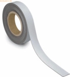 Maul Kennzeichnungsband magnetisch 10m x 3cm wei&szlig;