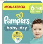 Pampers Windel Baby Dry 40785133 Gr.6 Extra Large 148 St&uuml;ck