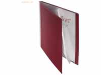 Foldersys Sichtbuch A4 10 Hüllen Rückentasche PP rot