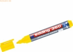 Edding Whiteboardmarker edding 360 nachf&uuml;llbar 1,5-3mm gelb