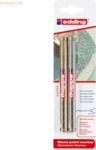 10 x Edding Glanzlack-Marker edding 780 0,8mm gold/silber