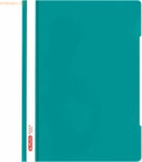 10 x Herlitz Schnellhefter A4 PP 'Quality' Caribbean Turquoise