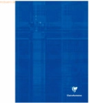 Clairefontaine Kladde A4 Hardcover 90g/qm 96 Blatt liniert farbig sort