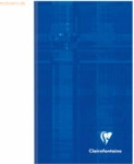 Clairefontaine Kladde 110x170mm Hardcover 90g/qm 96 Blatt kariert sort
