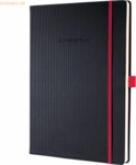 Sigel Notizbuch Conceptum A4 194 Seiten Hardcover liniert 80g/qm black