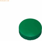 Maul Rundmagnet Solid 24 mm 0,6 kg Haftkraft 10 St&uuml;ck gr&uuml;n
