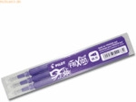 Pilot Tintenrollermine Frixion 2275 05 violett VE=3 St&uuml;ck