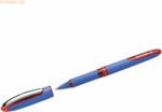 10 x Schneider Tintenkugelschreiber One Hybrid 0,5mm rot