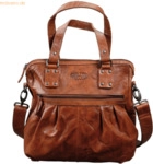 Pride & Soul Damentasche Holly 300x350x90mm Leder cognac