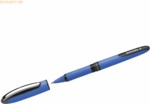 10 x Schneider Tintenkugelschreiber One Hybrid 0,5mm schwarz