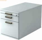 mcbuero.de Rollcontainer 80cm 1 Schub 1 H&auml;ngeregistratur Schloss Strei