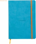 Rhodia Notizbuch Flex A5 liniert 90g/qm 80 Blatt t&uuml;rkis