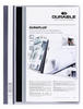 25 x Durable Angebotshefter Duraplus A4 mit Sichttasche Folie grau
