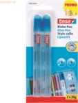 10 x Tesa Klebepen Vielzweckkleber 20g VE=2 St&uuml;ck blau/pink sortiert