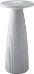 SIGOR LED-Akku-Tischleuchte 'Nuflair' nebelgrau 4544201