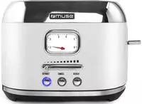MUSE Edelstahl-Toaster MS-120 SC beige