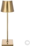 SIGOR NUINDIE LED Akku-Tischleuchte gold 2.2W 180lm 45&Acirc;&deg; rund 2200/2700K 4546101