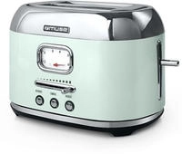 MUSE Edelstahl-Toaster MS-120 AG pastell gr&Atilde;&frac14;n