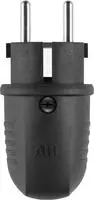 ABL Original WStecker 1508 SK+F/B Gummi schwarz