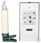 Krinner Lumix Superlight Mini elfenbein 12er-Set 75522