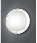 FABAS LUCE Sensorleuchte IP44 300mm wei&Atilde;&Yuml; E27