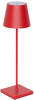 SIGOR NUINDIE LED Akku-Tischleuchte rot 2.2W 180lm 45Â° rund Stufenlos dimmbar