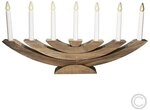 STARtrading - Fensterleuchter 'Navida' braun 219-07
