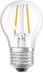 Osram GmbH Osram LED Filament Leuchtmittel P45 Tropfen 2,8W = 25W E27 klar 250lm