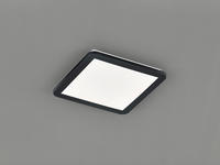 TRIO LED-Deckenleuchte Camillus schwarz IP44 eckig 16W 3000K R62931832