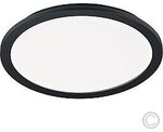 TRIO LED-Deckenleuchte Camillus schwarz IP44 rund 22W 3000K R62922432