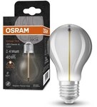 Osram GmbH Osram LED Filament Magnetic A60 Birne 1,8W = 4W E27 Rauchglas 40lm extra