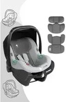 ABC Tulip Babyschale i-Size / 0 bis ca. 13 kg, Farbe Kinderwagen: Camel